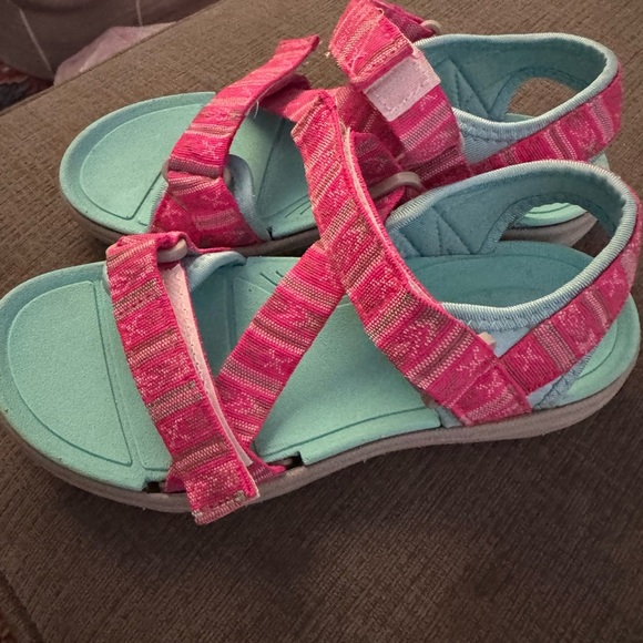 Kids Pink Sandals - Picture 2 of 3